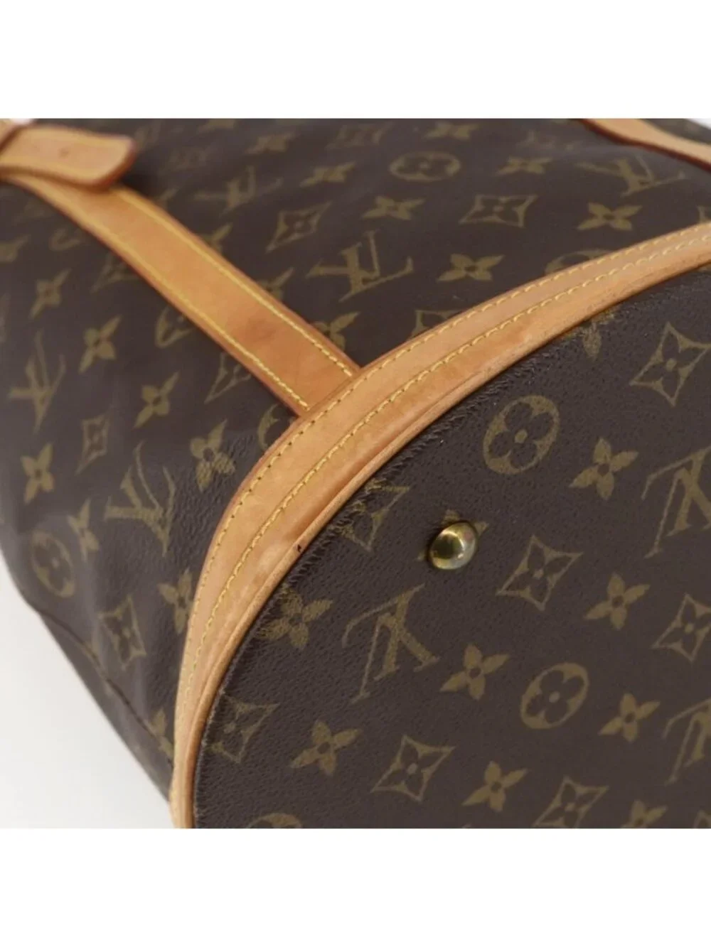 Authentic LOUIS VUITTON Monogram Bucket GM Shoulder Bag M42236 LV